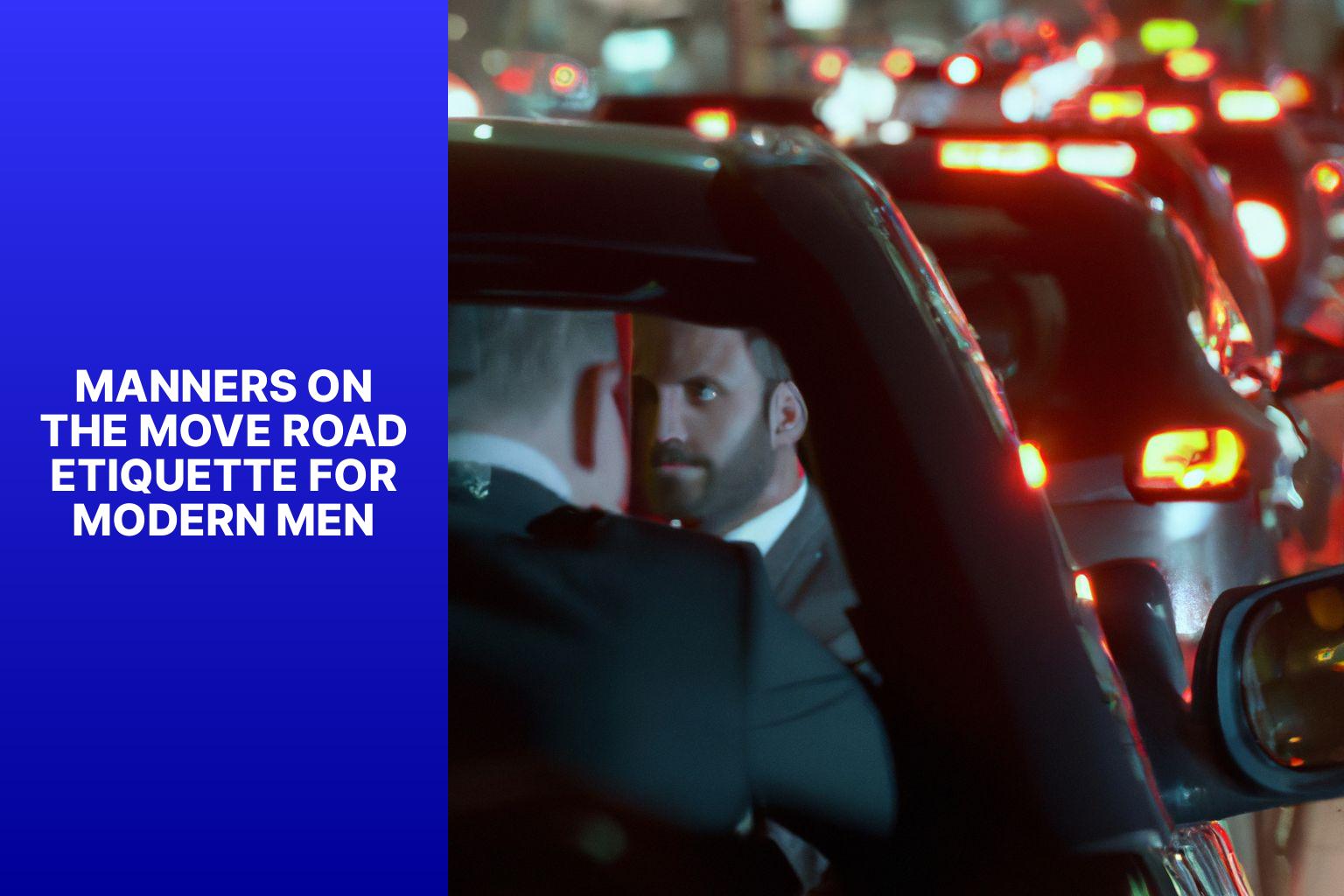Manners on the Move: Road Etiquette for Modern Men