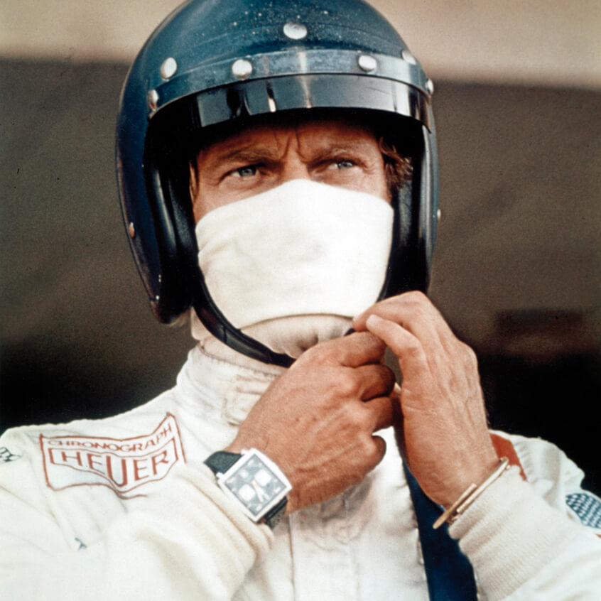 Steve McQueen in legedary movie "Le Mans"