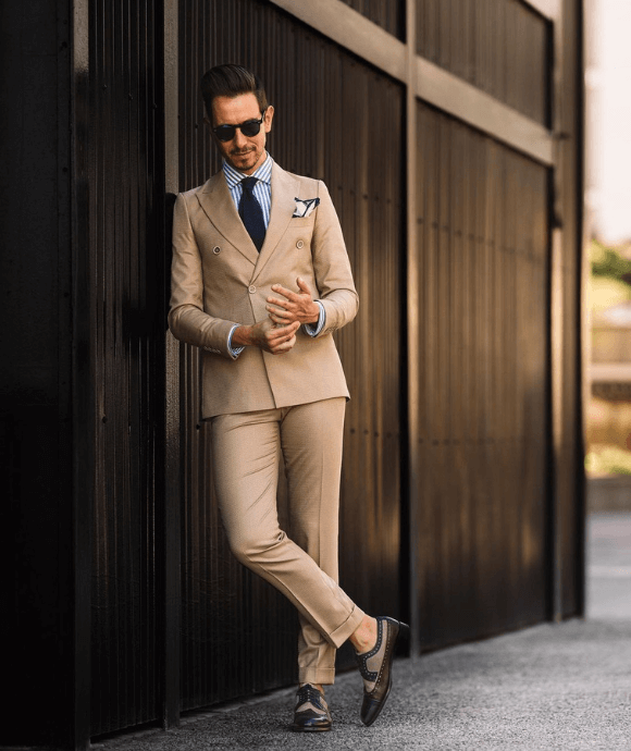 Sergio Ines fashion beige coat