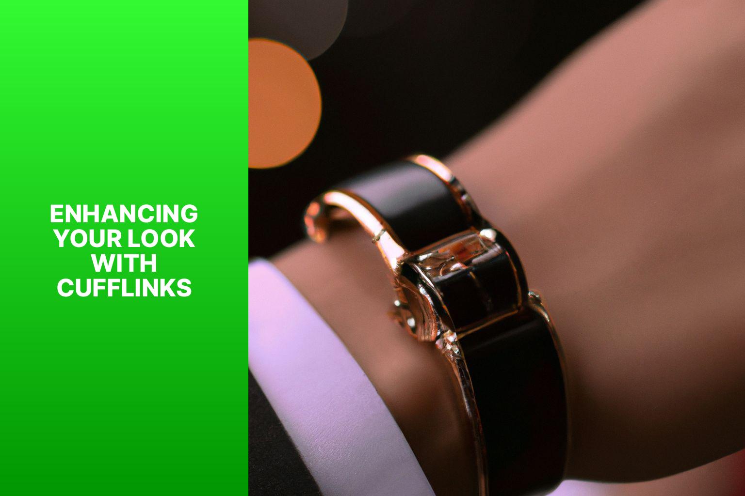 Enhancing Your Look with Cufflinks - Accessorizing with Etiquette: Watches, Cufflinks, and More 
