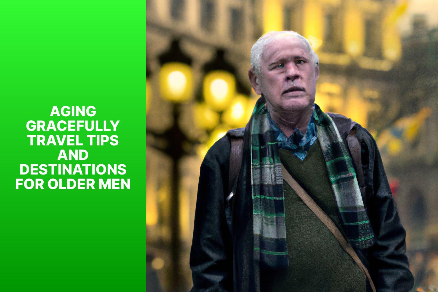 Aging Gracefully: Travel Tips and Destinations for Older Men
