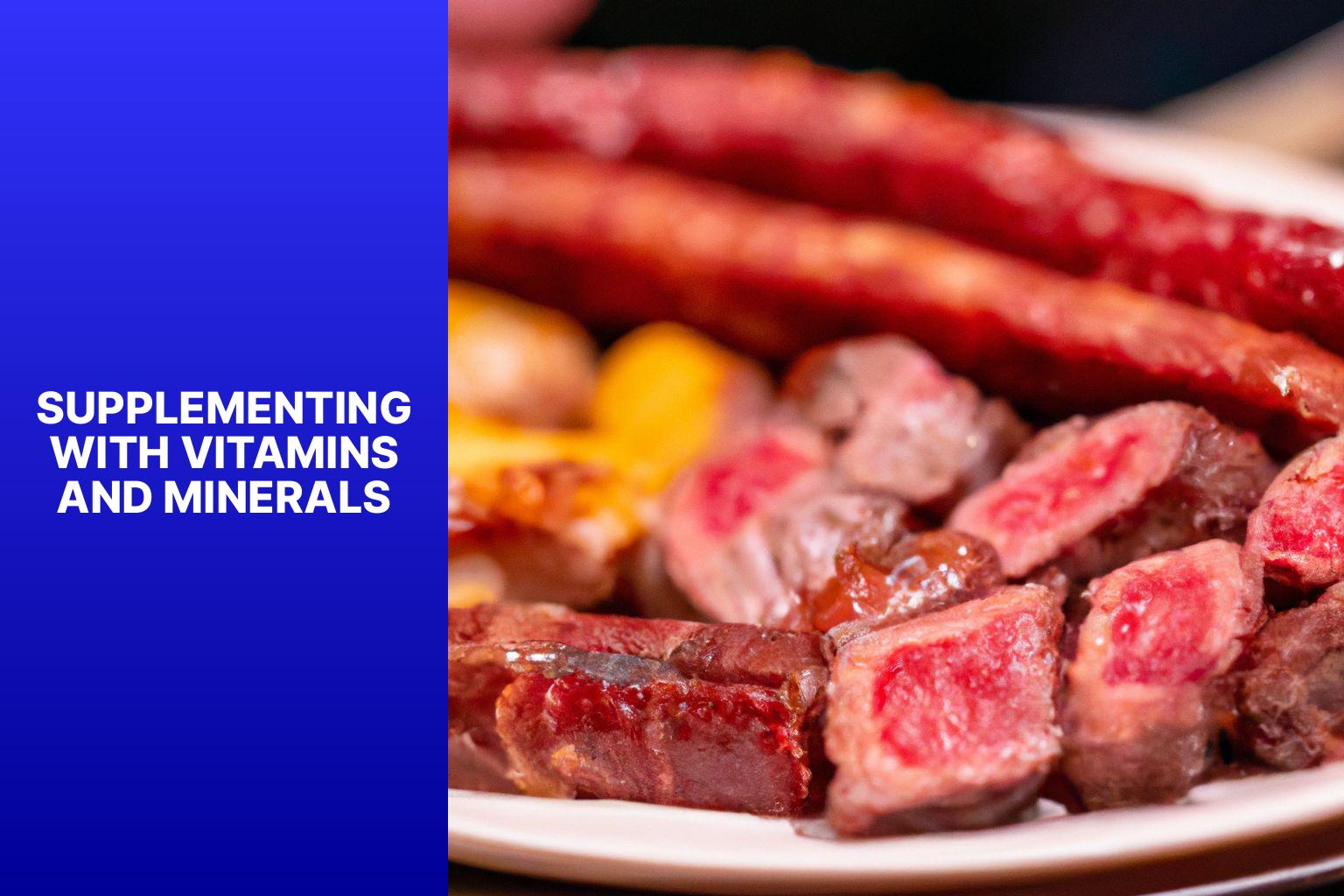 Supplementing with Vitamins and Minerals - Carnivore Chronicles: The Best Meats for Men 