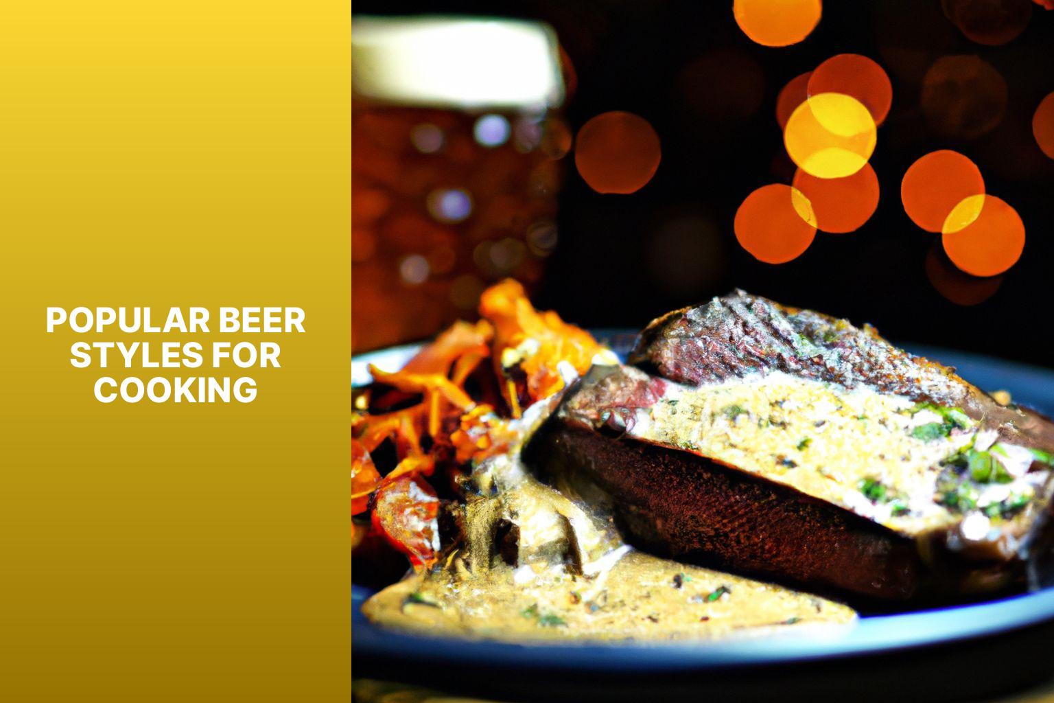 Popular Beer Styles for Cooking - Cooking with Beer: Delicious Dishes for Men 