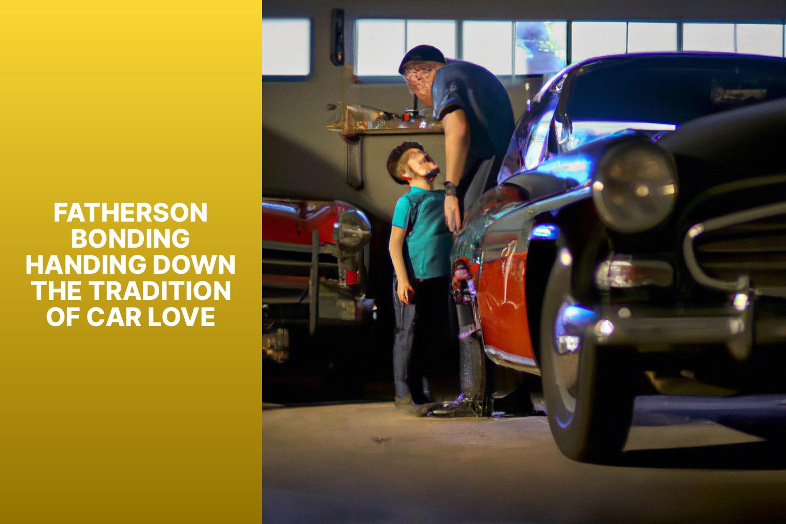 Father-Son Bonding: Handing Down the Tradition of Car Love