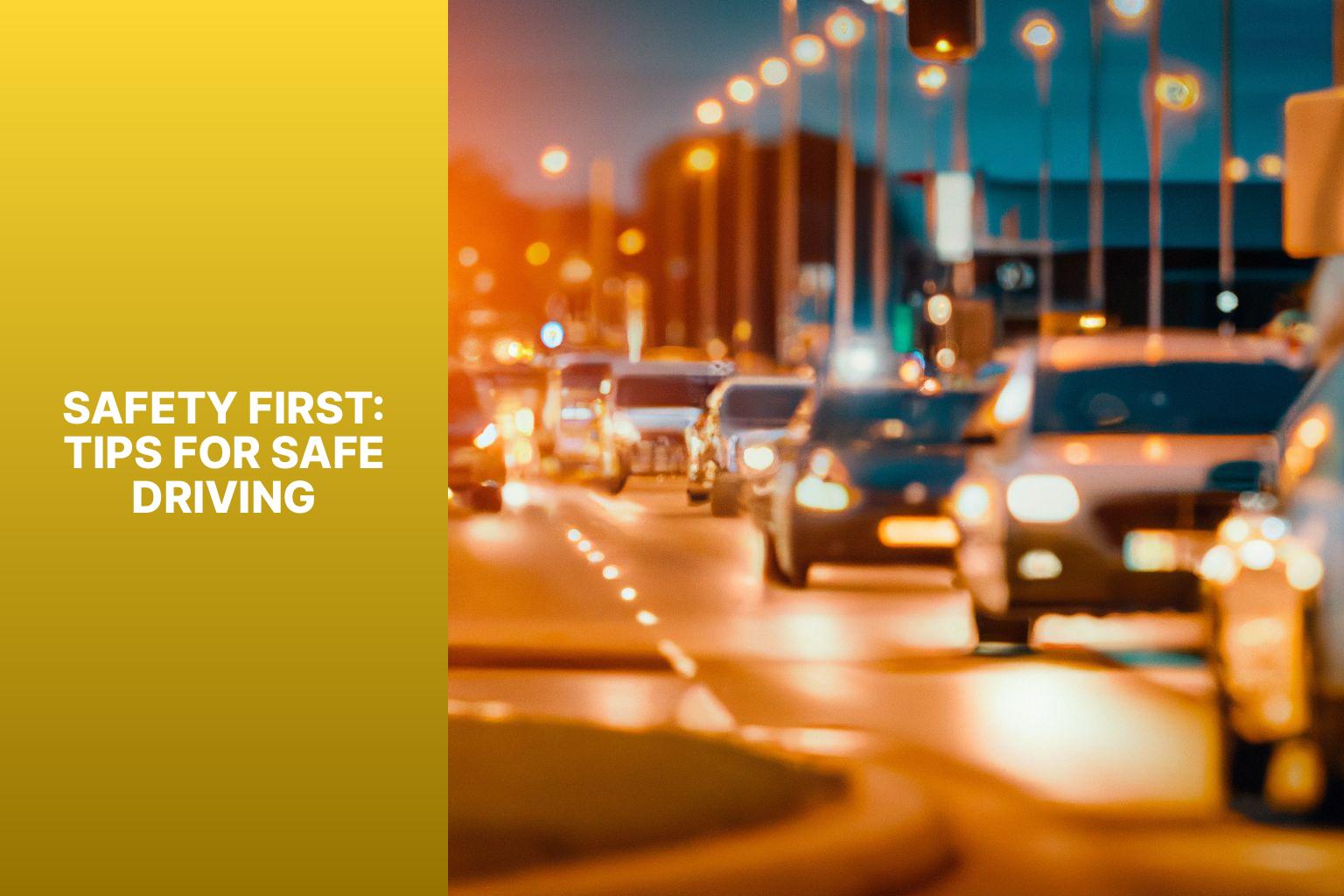 Safety First: Tips for Safe Driving - Manners on the Move: Road Etiquette for Modern Men 