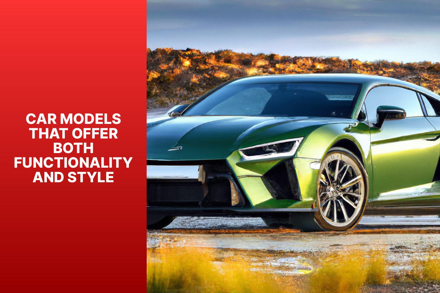 Car Models That Offer Both Functionality and Style - Merging Functionality with Style: Cars That Offer the Best of Both Worlds 