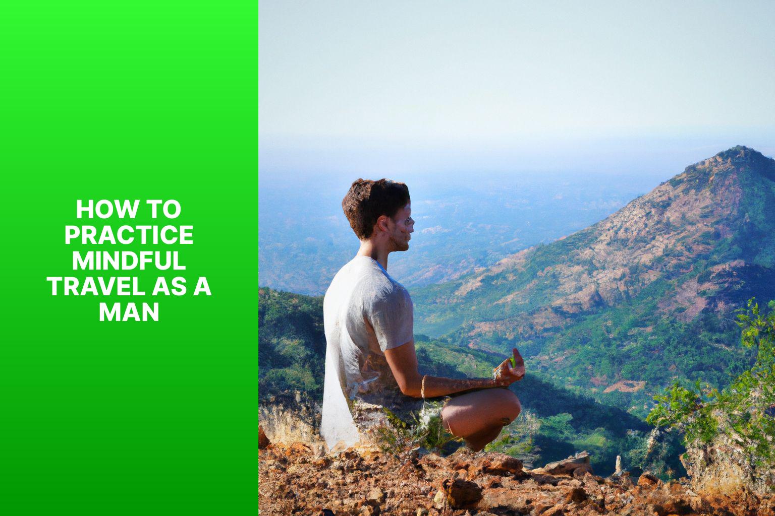 How to Practice Mindful Travel as a Man - Mindful Travel: A Men