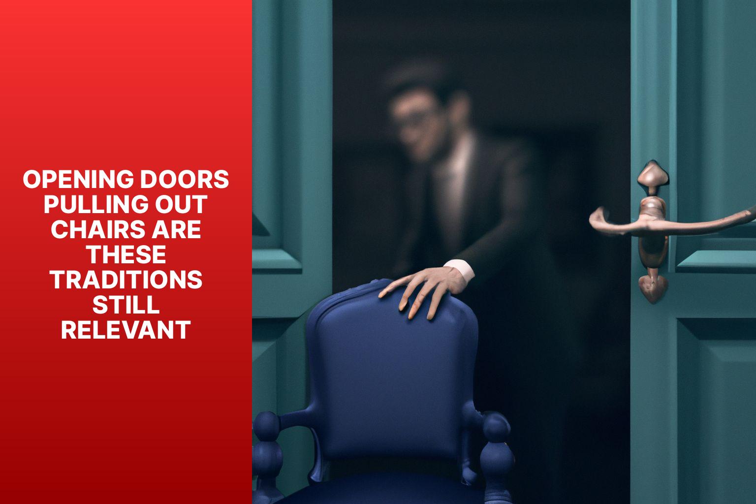 Opening Doors & Pulling Out Chairs: Are These Traditions Still Relevant?