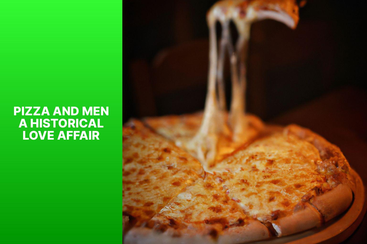 Pizza and Men: A Historical Love Affair