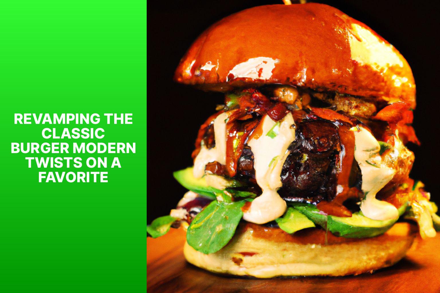 Revamping the Classic Burger: Modern Twists on a Favorite