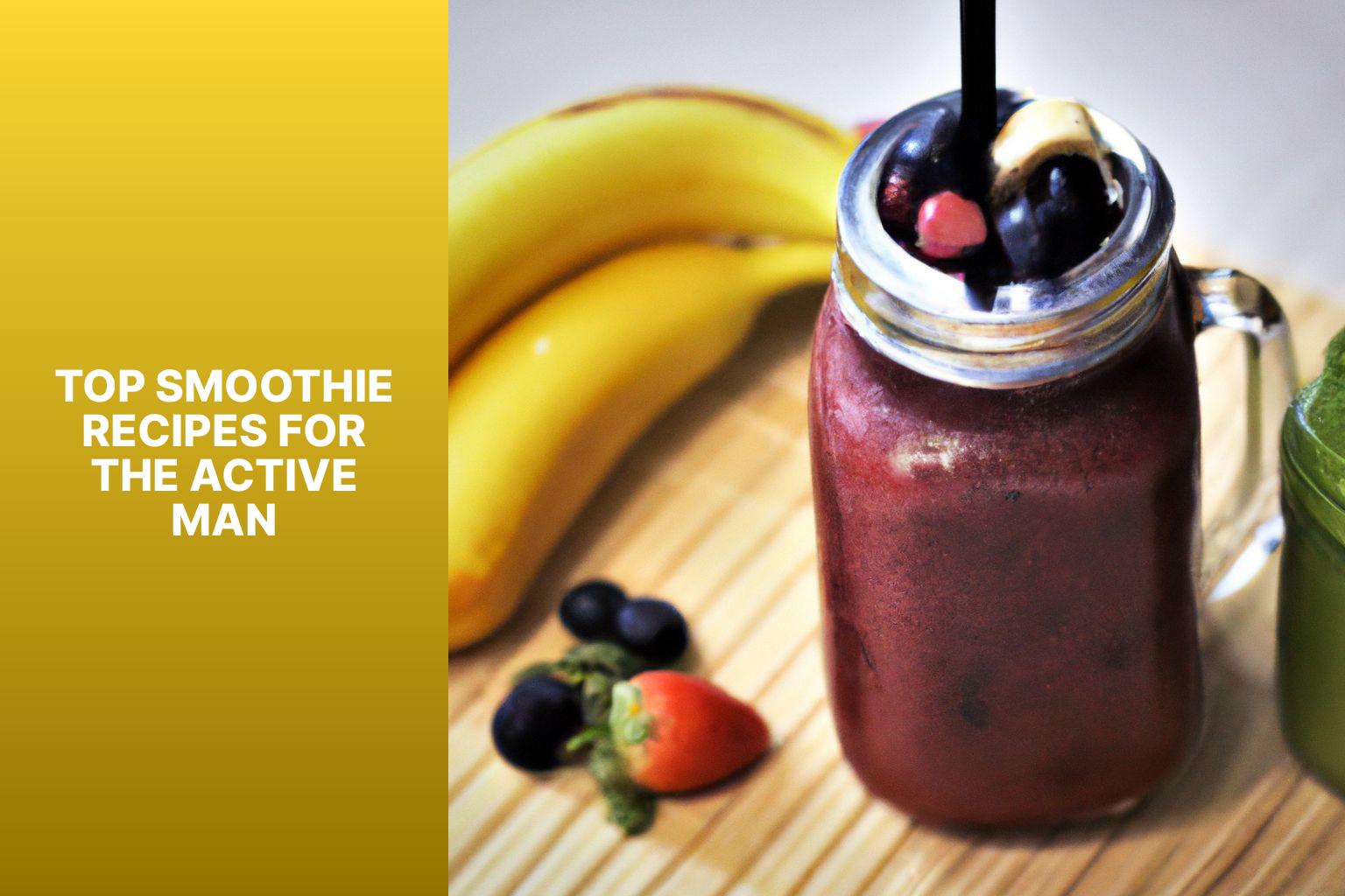 Top Smoothie Recipes for the Active Man - Smoothie Recipes for the Active Man 