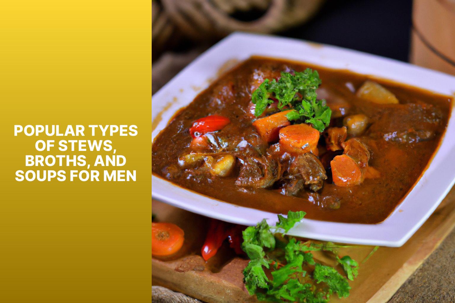 Popular Types of Stews, Broths, and Soups for Men - Stews, Broths, and Soups: Comfort Food for Men 