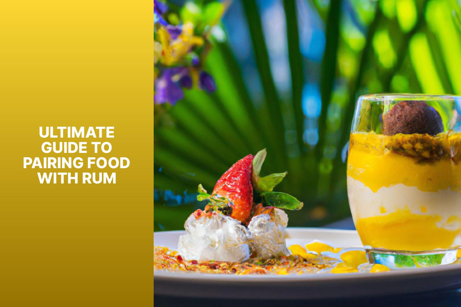 Ultimate Guide to Pairing Food with Rum