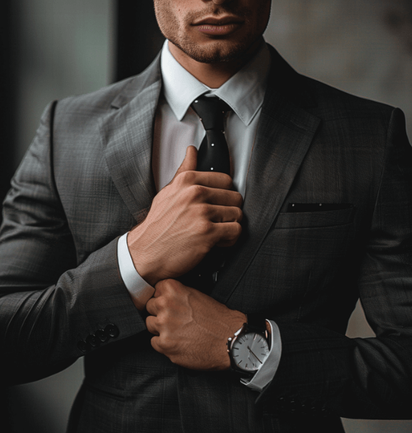 A Gentlemen in a suit