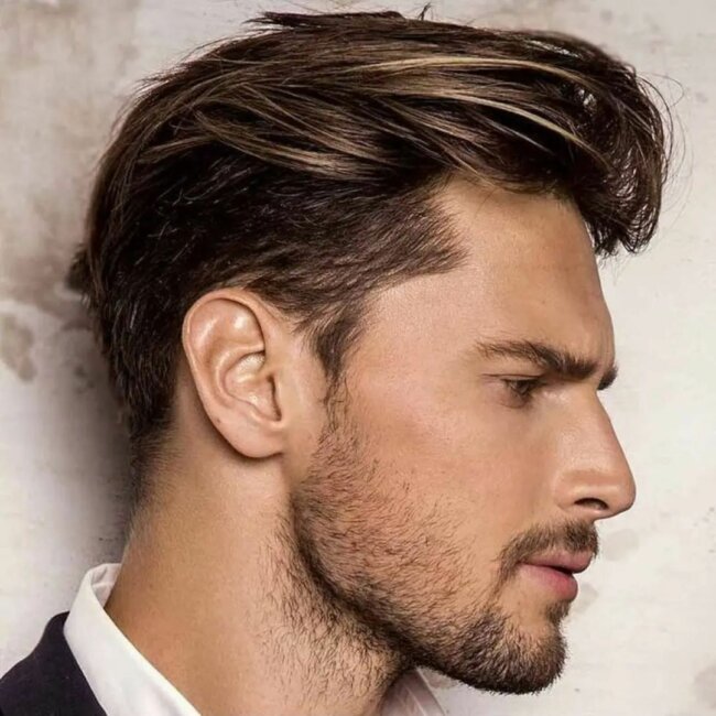 A high-class look featuring layered waves. 